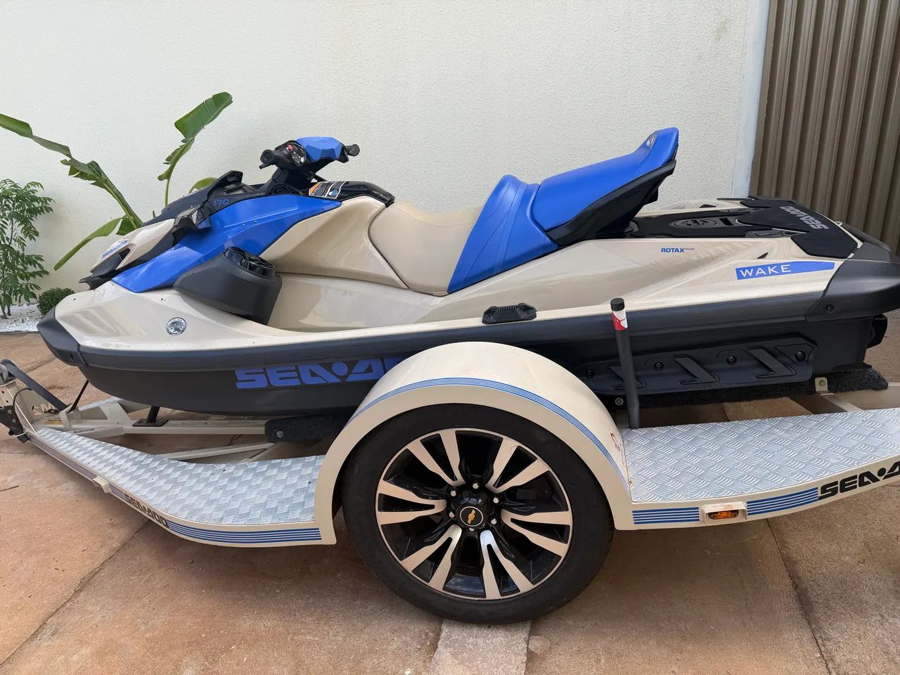 Vendo jet ski wake 170 estado de zero sem a carreta  - Foto 3