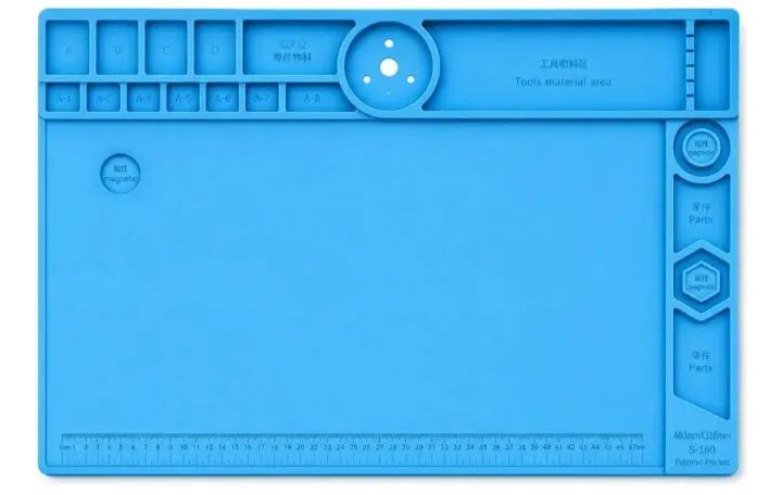 Base De Alumínio Para Microscópio Revestida de silicone 