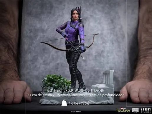 Kate bishop iron studios action figure - Foto 5
