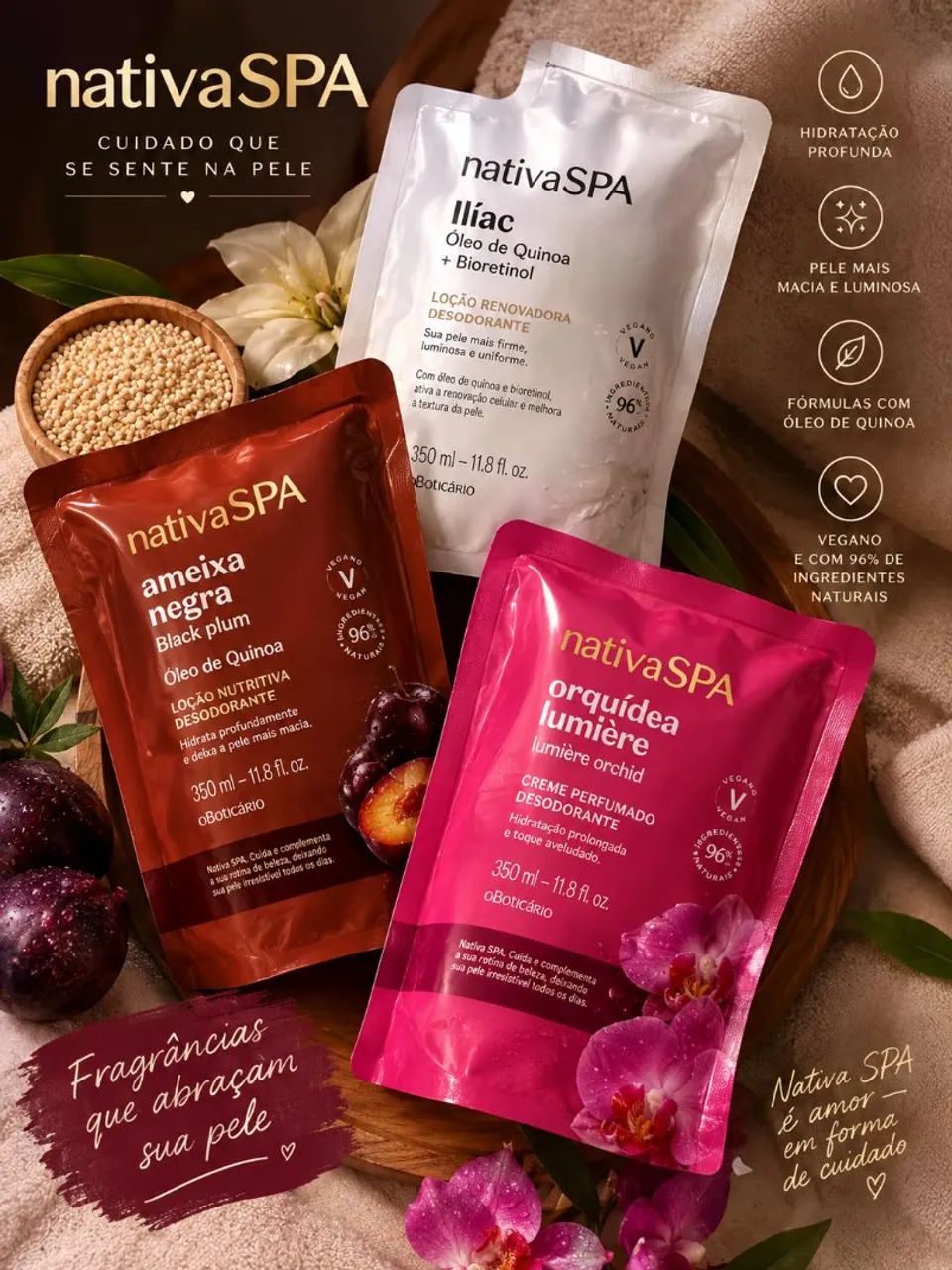 Combo refil oboticario nativa spa  - Foto 2