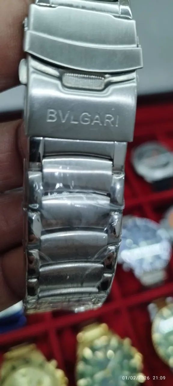 RELÓGIO MASCULINO BLVGARI  - Foto 4