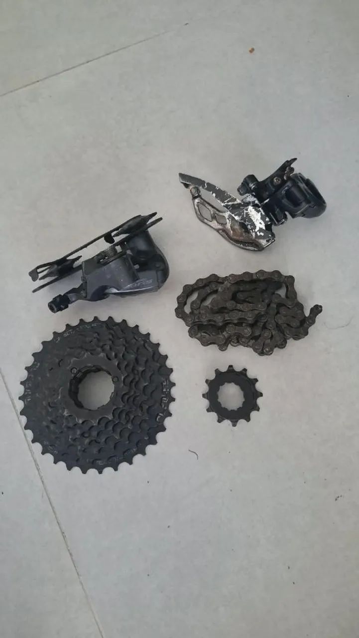 Kit shimano clarius 8v