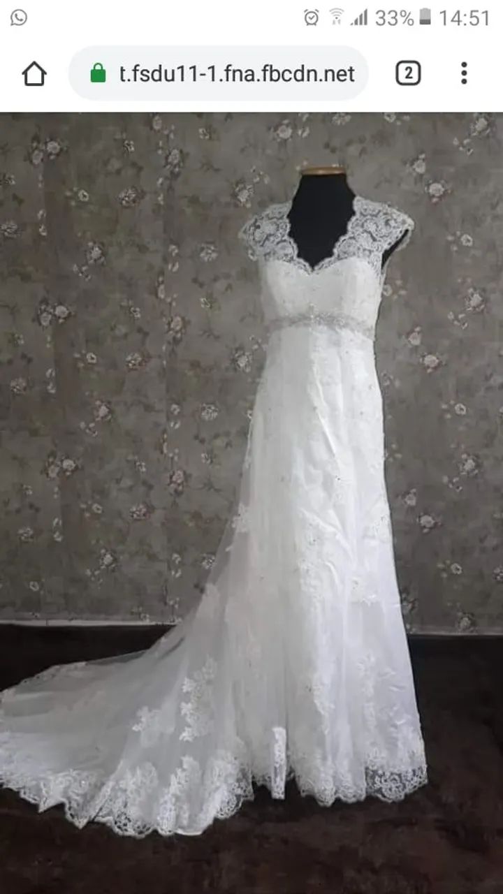 Vestido de Noiva R$ 3.000,00 - Foto 5