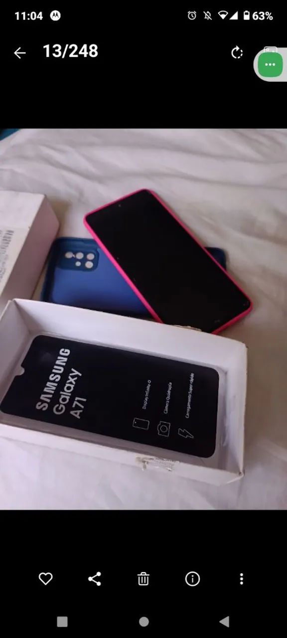 Celular Samsung A71. 128g - Foto 3