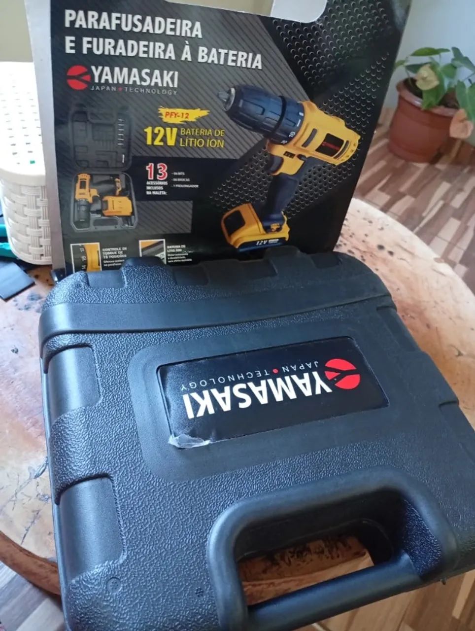 Kit Parafusadeira Yamasaki 12V - Ideal para Reparos, Montagens e Muito Mais! 2