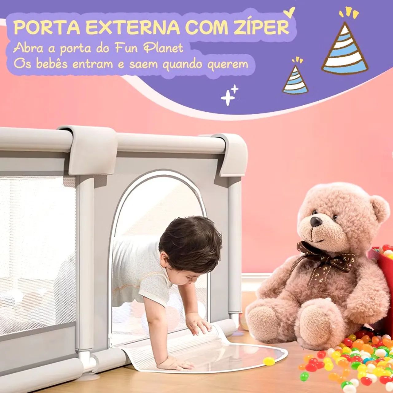 Cercadinho para bebe  - Foto 4