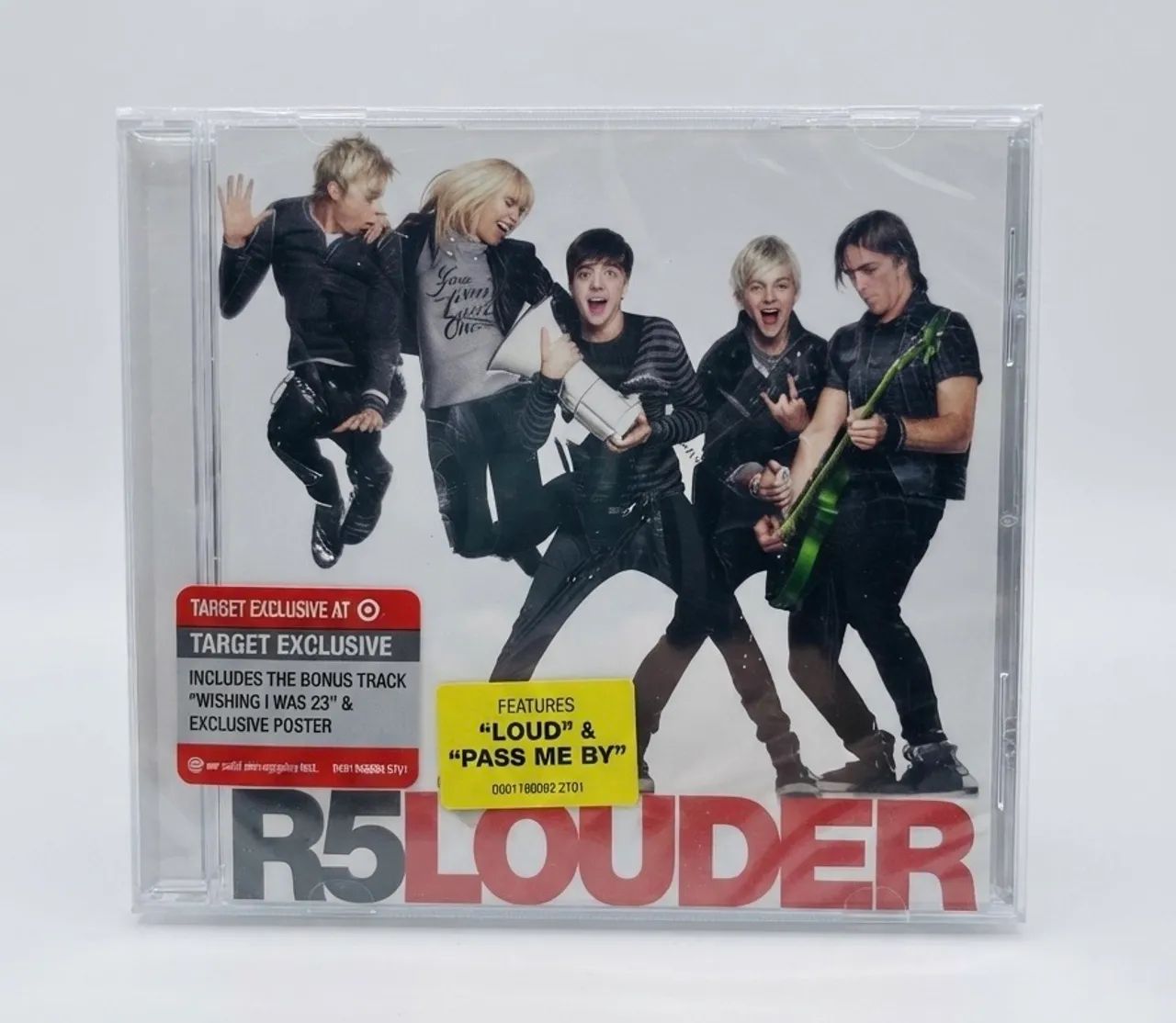cd r5 - louder (target importado - bonus track)