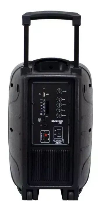 Microfone Dylan Dls-8 Profissional + Caixa De Som Amplificada Ca120 - Foto 3