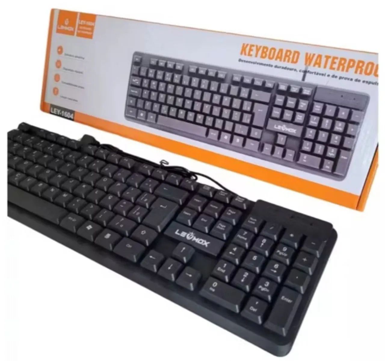 Teclado com  fio lehmox - Foto 3