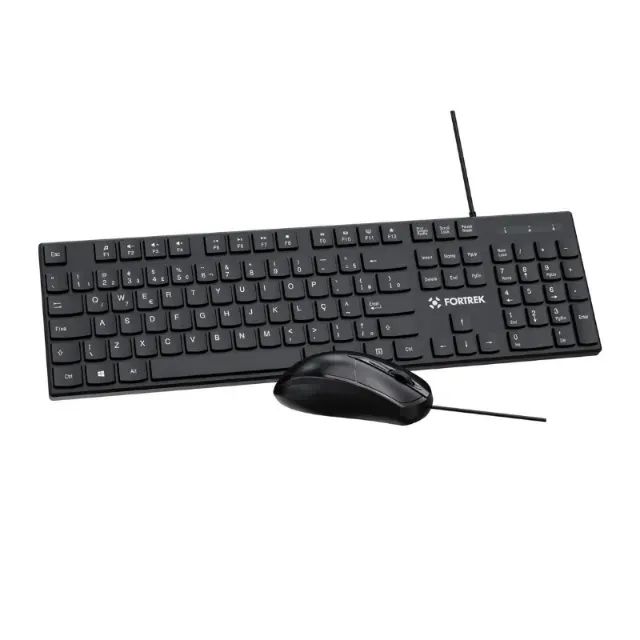 KIT TECLADO + MOUSE COM FIO  FORTREK C13  - Foto 5