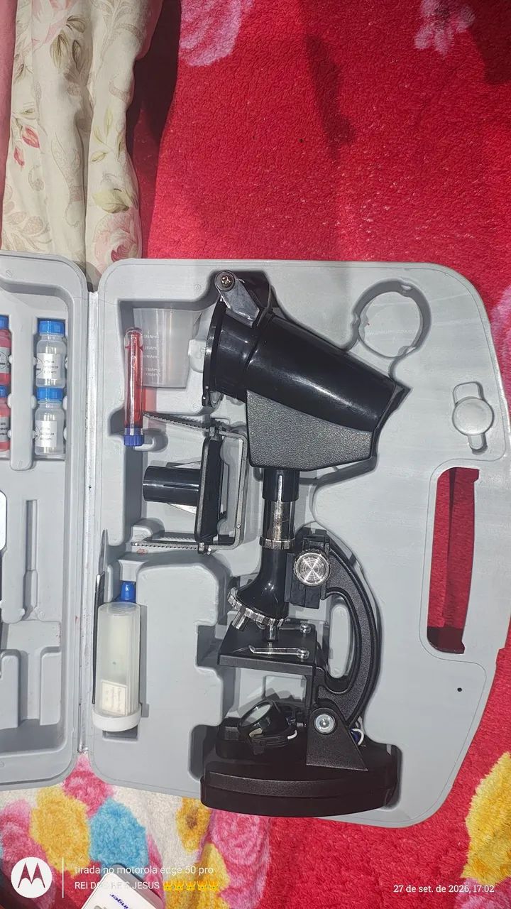 MALETA COM MICROSCÓPIO SEMI NOVA - Foto 3