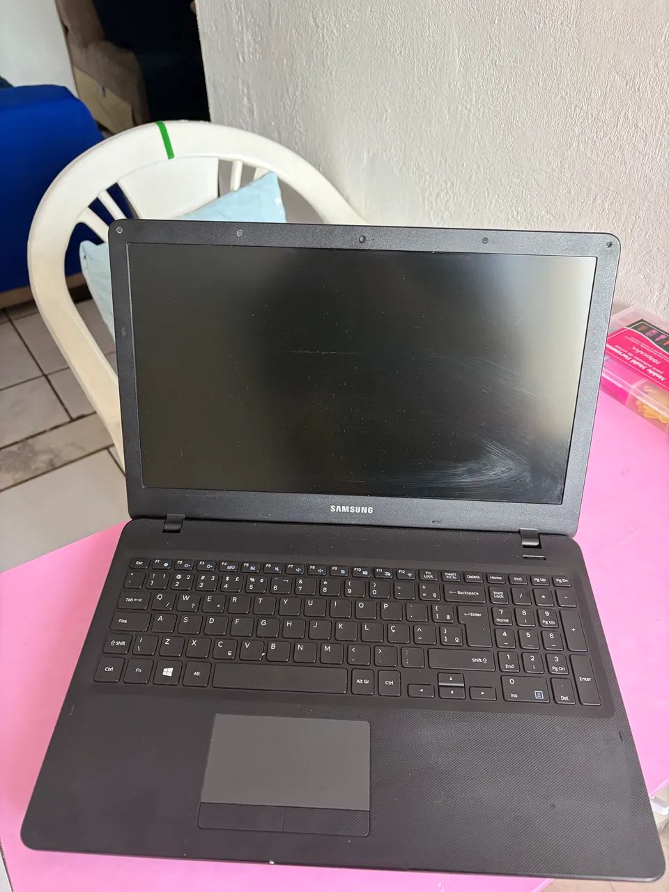 Notebook Samsung Básico 4gb de RAM e 256gb SSD