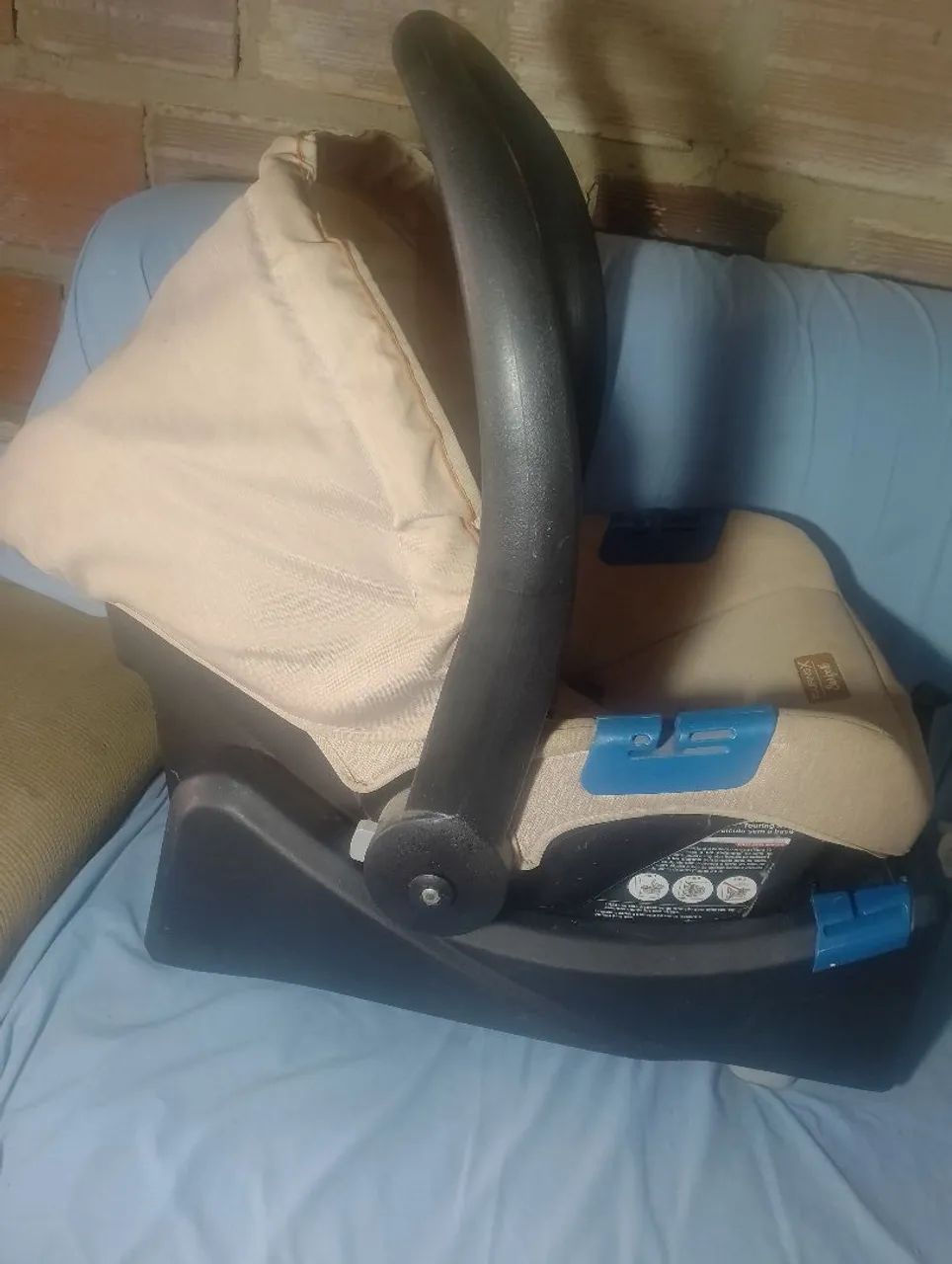 Carrinho De Bebê e Bebê Conforto Completo da Burigotto * - Foto 4