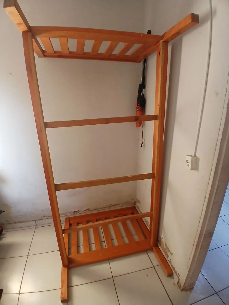 Cama de madeira solteiro - Foto 3