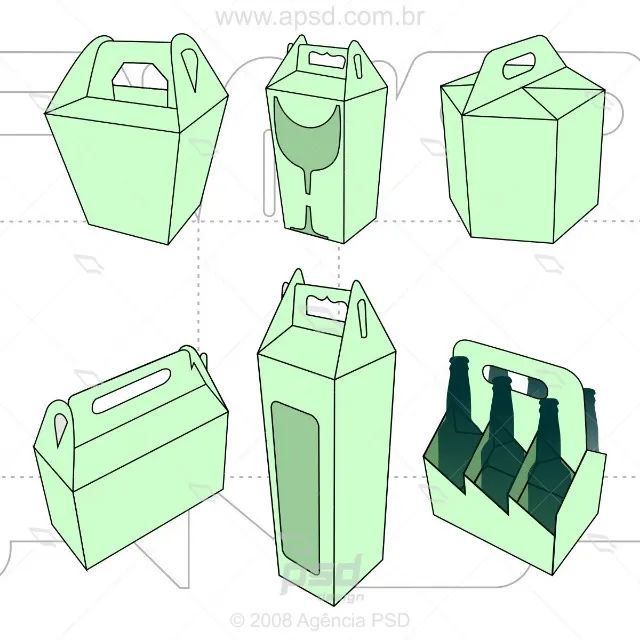 Molde de caixas para produtos - Foto 5