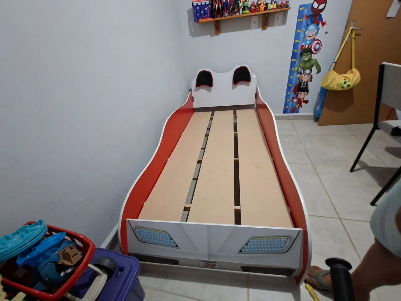 Cama infantil relâmpago Mcqueen - Foto 4