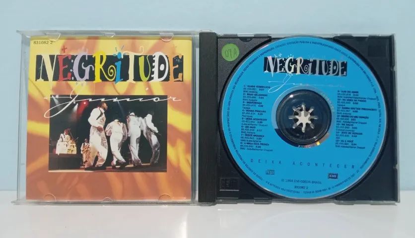 CD Negritude Jr - Deixa Acontecer - 1994 - Foto 2