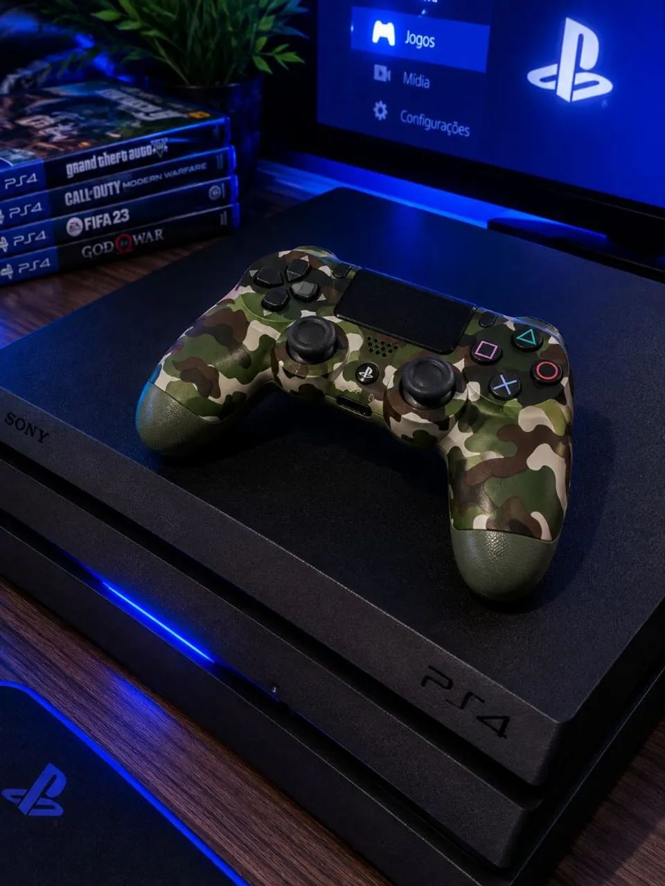 Controle de Ps4 Dualshock 4 - Foto 2