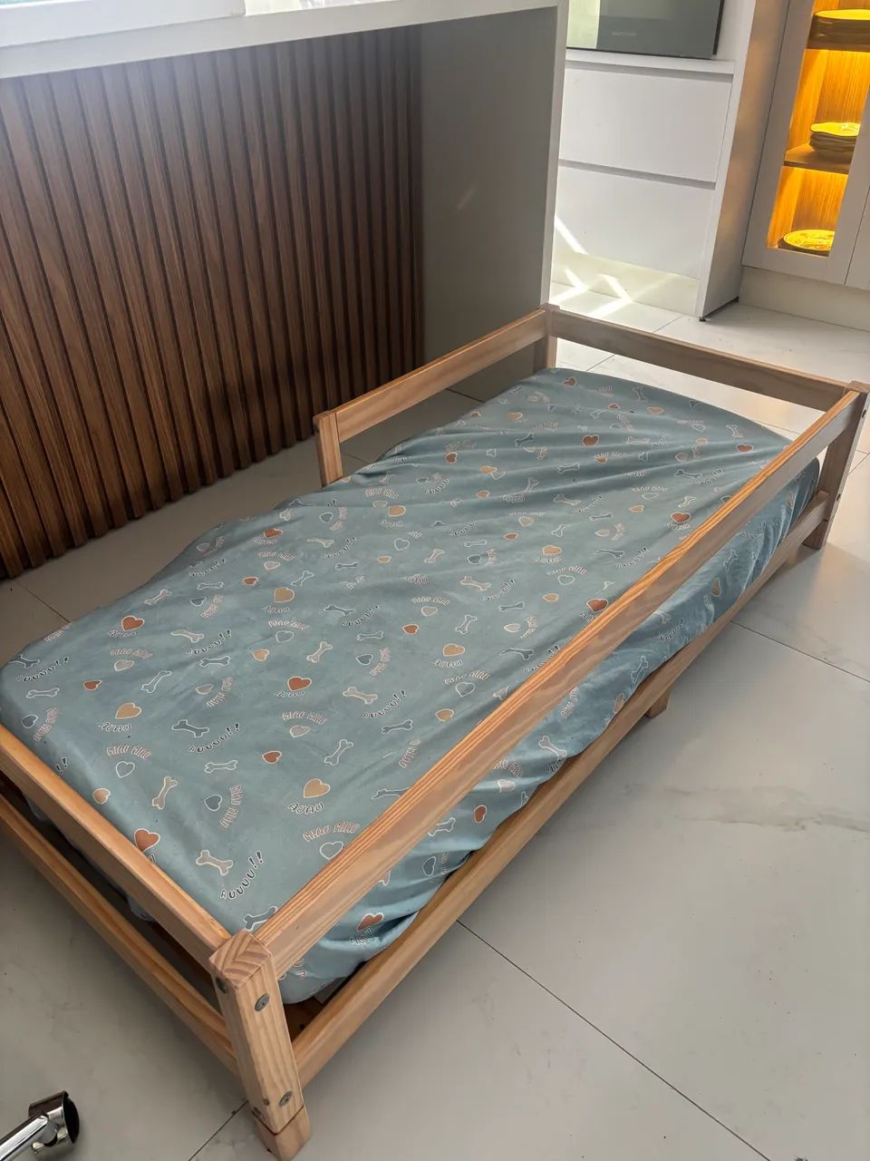 Cama infantil com colchão  - Foto 2
