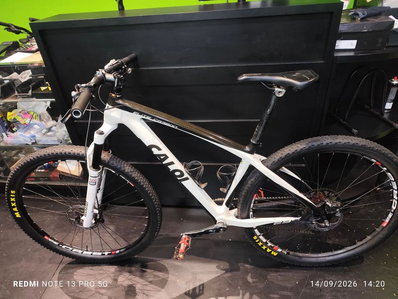 Caloi elite carbon tamanho 17 