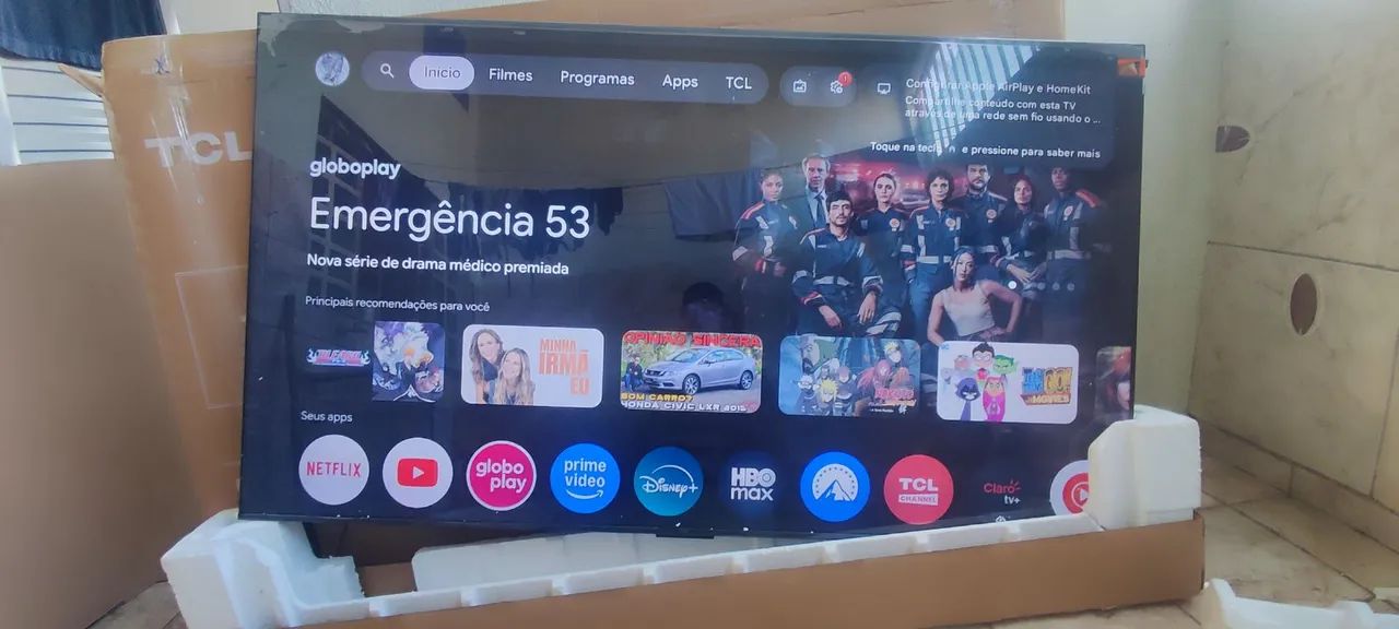 TV 75 polegadas nova valor 5.500 Whats * - Foto 5