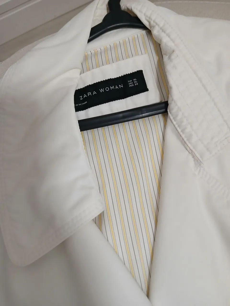 Zara Trench Coach XL Feminino - Foto 4