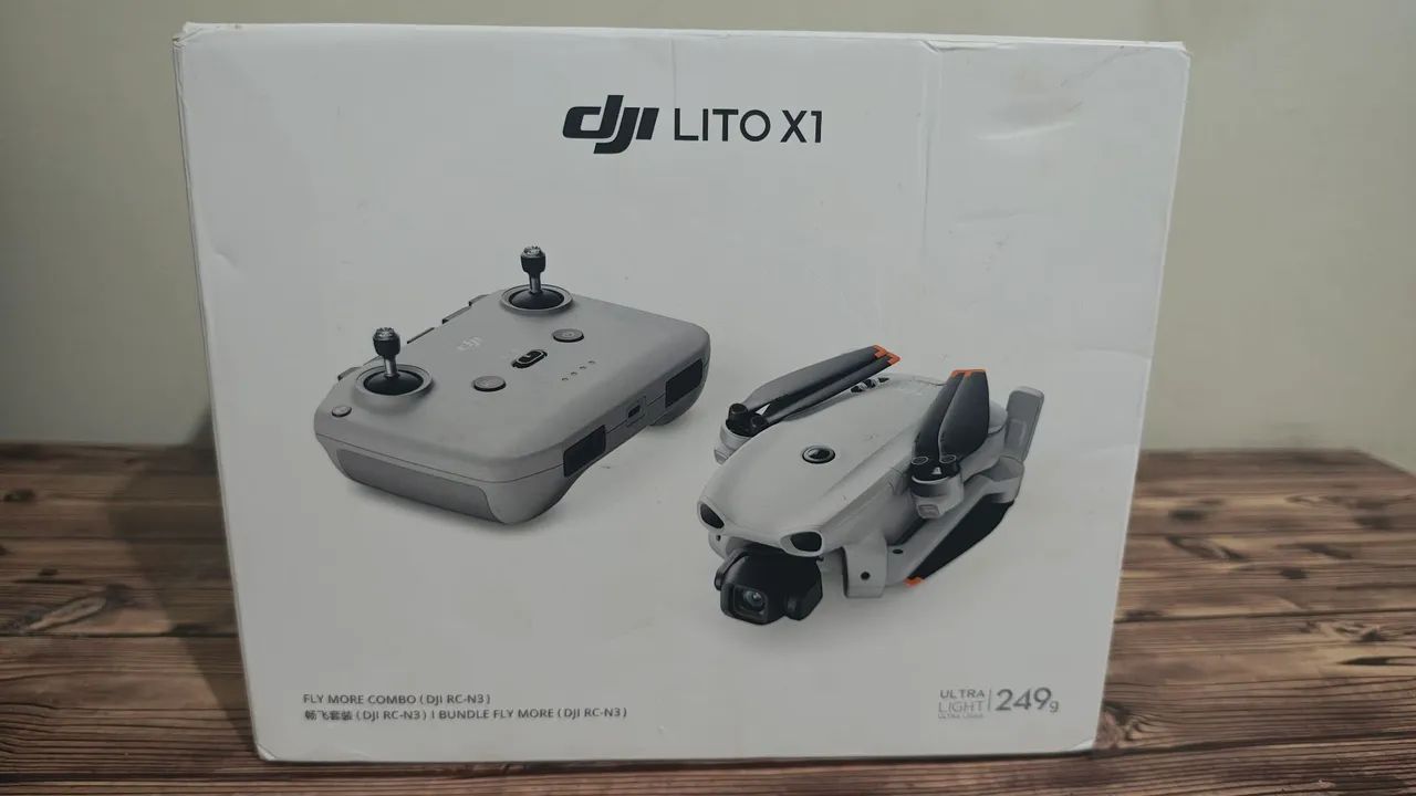 Drone DJI Lito X1 combo fly more RCN3 LACRADO com invoice de venda  - Foto 2