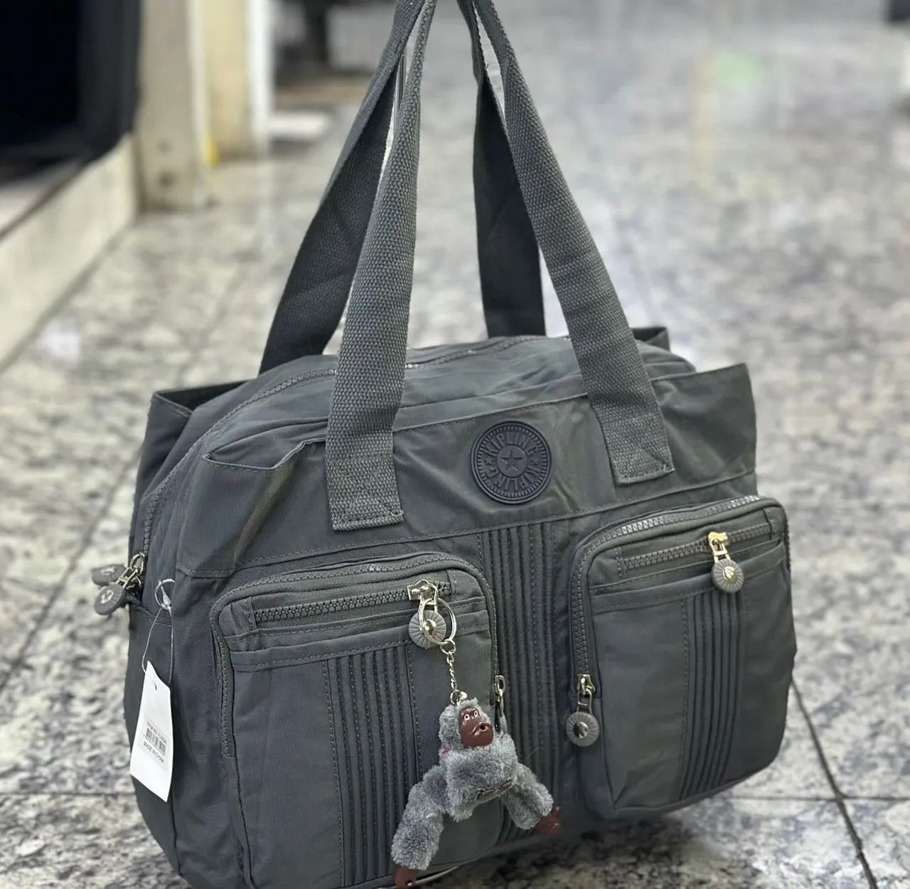 Bolsa tote universitária Kipling  - Foto 4