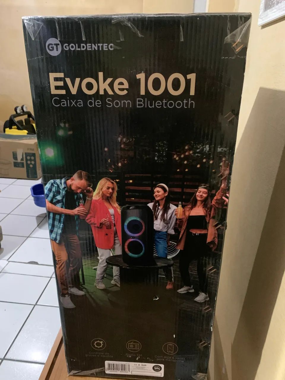 Caixa de som Bluetooth (caixa fechada/nunca foi aberta) 