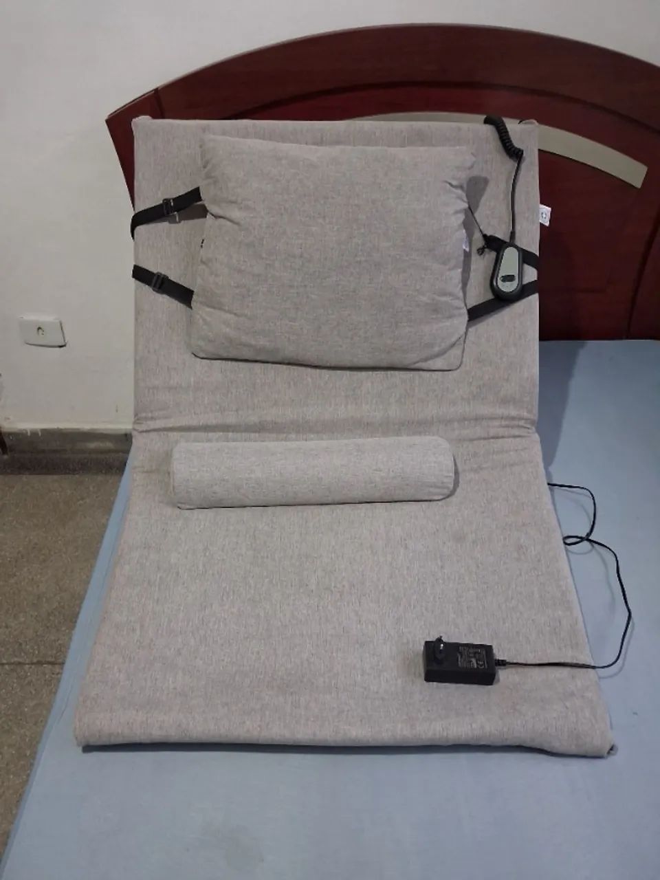 Encosto Reclinável Elétrico de Cama para Idosos e Pós-Cirúrgico - Foto 4