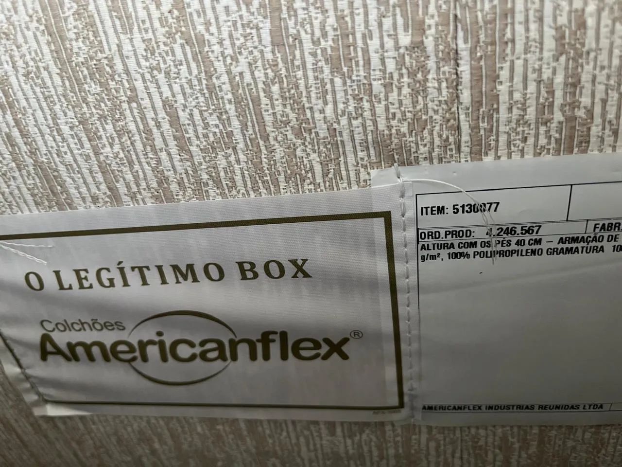 Cama Box King Size Americanflex com Baú + Colchão Balance III - Foto 5