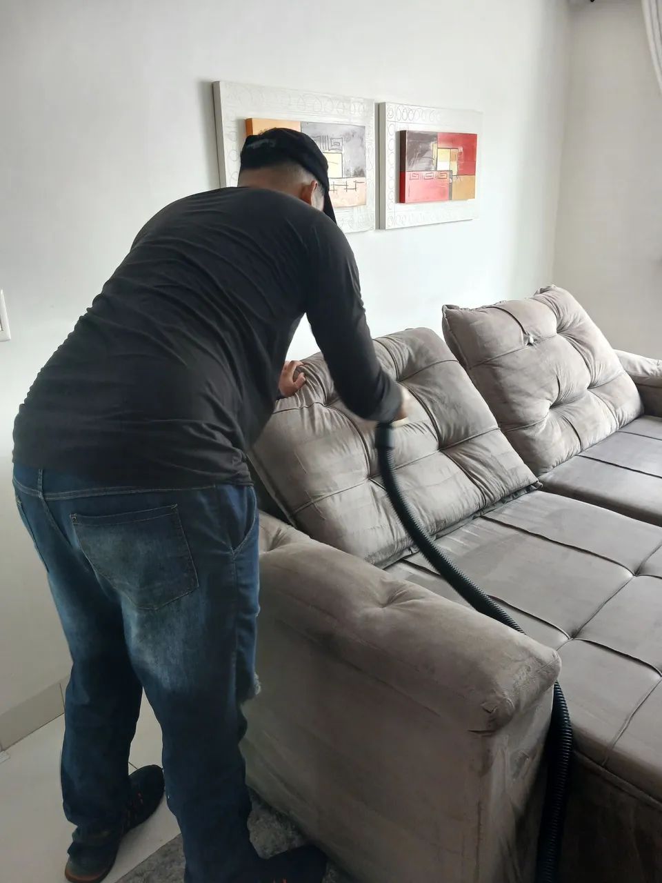 Higienização de Sof á - Foto 2