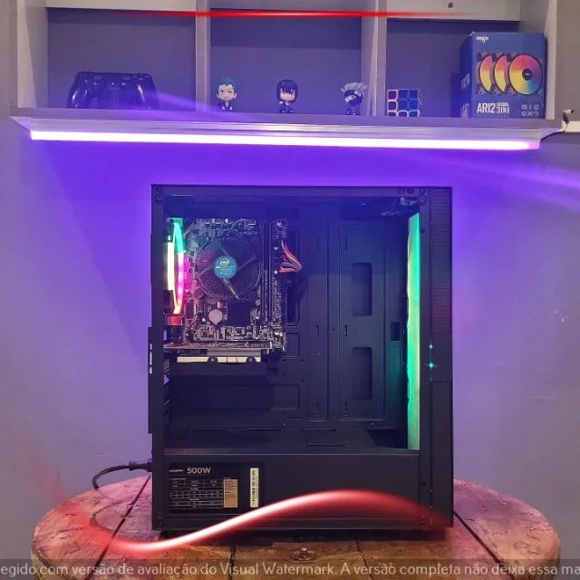 Setup Gamer i3 7100, RX 550 2GB, 12GB RAM, SSD 240GB, Gabinete Mancer - Foto 3