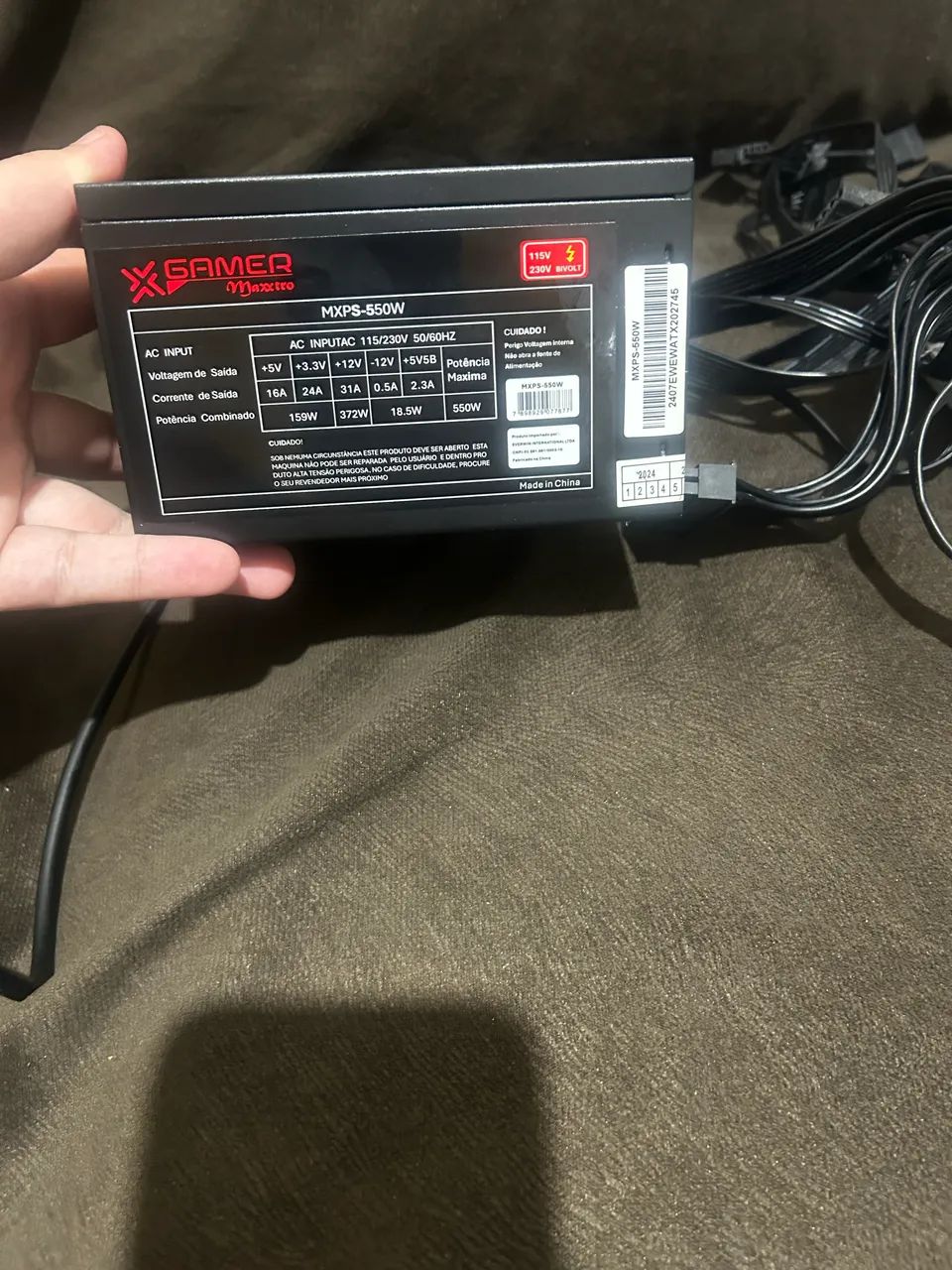 Placa mãe e processador i5 e fonte de 500w - Foto 2