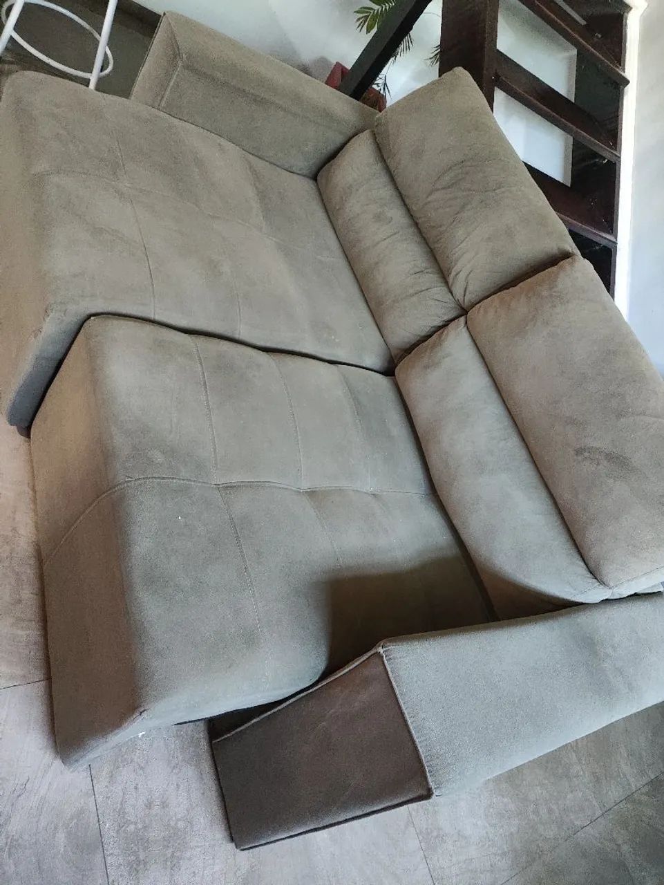 Sofá retrátil 2 lugares 