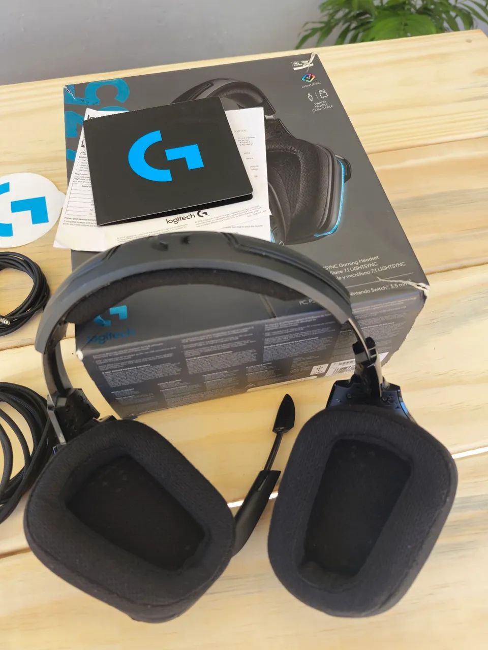 Headset Logitech G635 RGB 7.1 - Foto 5