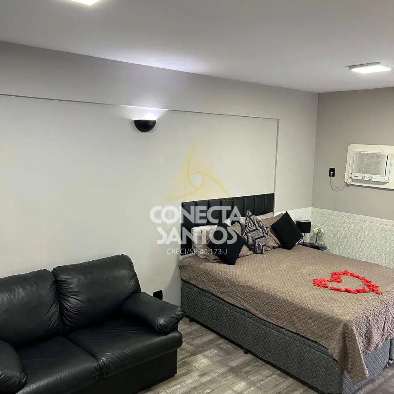 Flat 1 dorm Centro S. Vicente R$ 250 mil, Cod: 895 - Foto 4