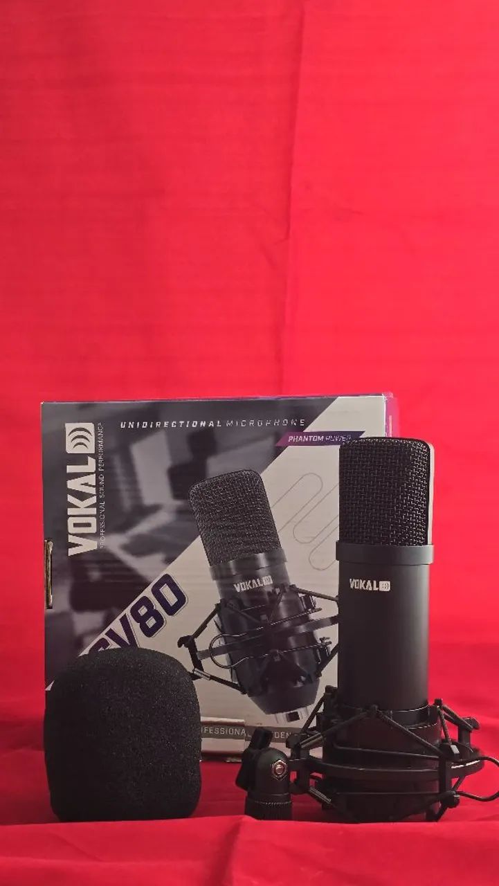 Microfone Condensador Vokal - Foto 2