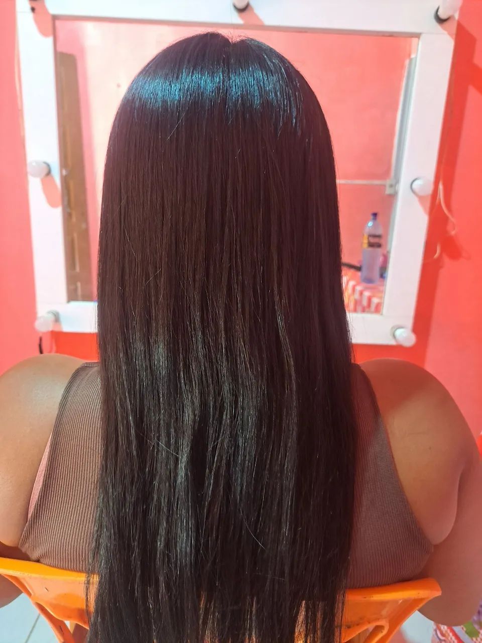 Mega hair fibra russa