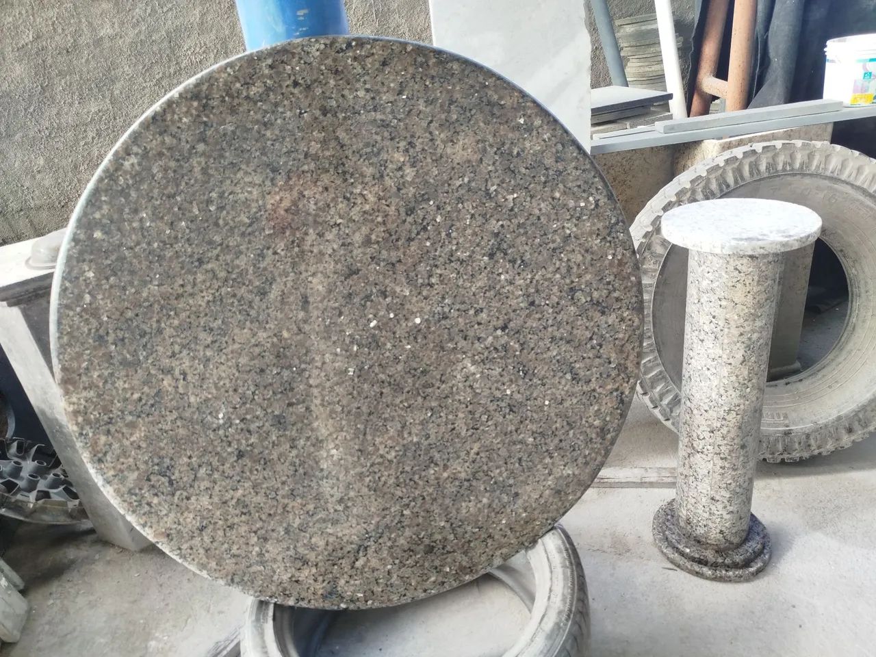 Mesa de granito 1 m por 1 m - Foto 3
