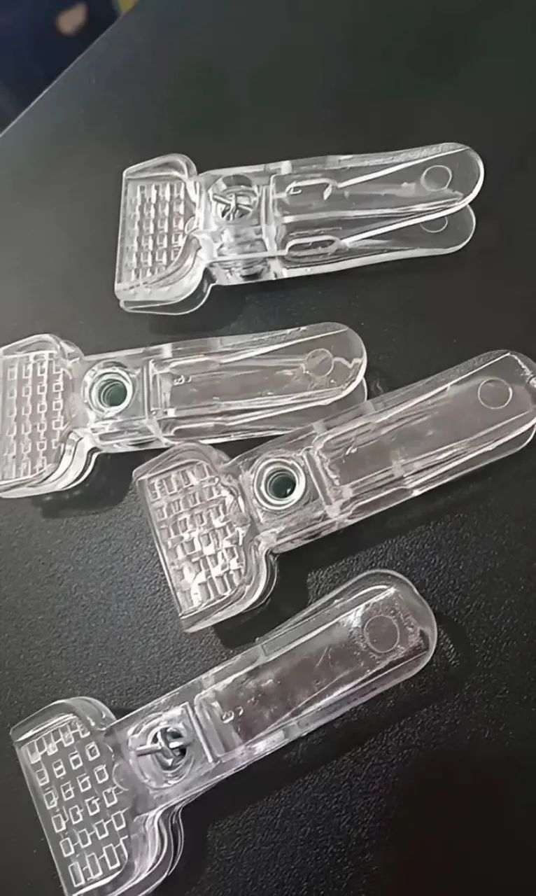 Pacote com 10 presilhas acrílica