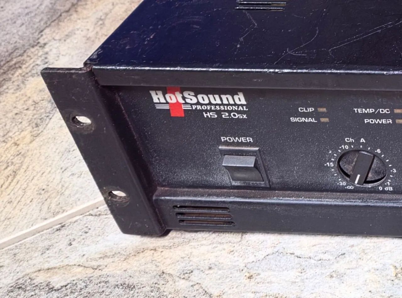 Hotsound HS 2.0 SX amplificador potencia