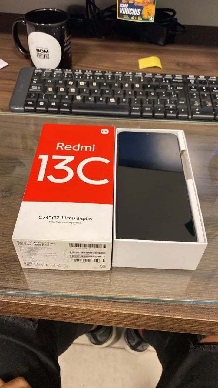  Xiaomi Redmi 13C Preto - Muito Conservado - Foto 4