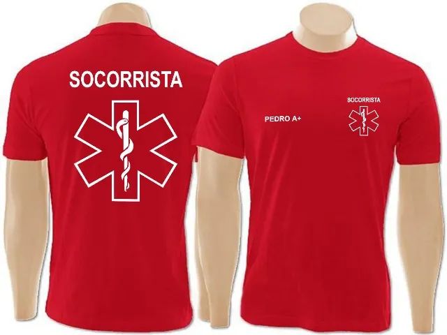 Camiseta Socorrista Personalizada - Foto 3