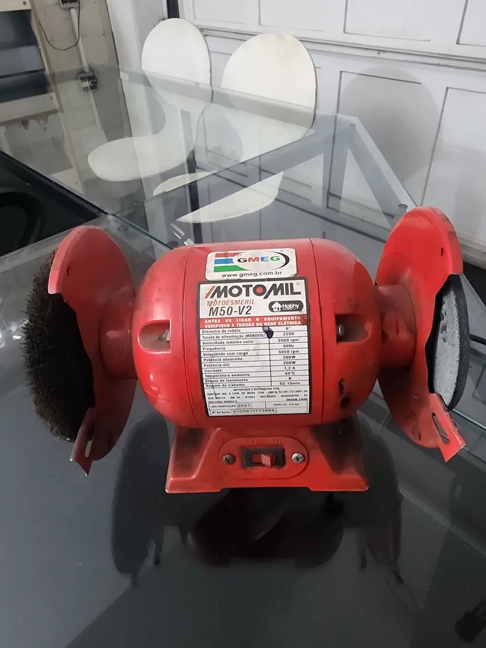 Motoesmeril de bancada