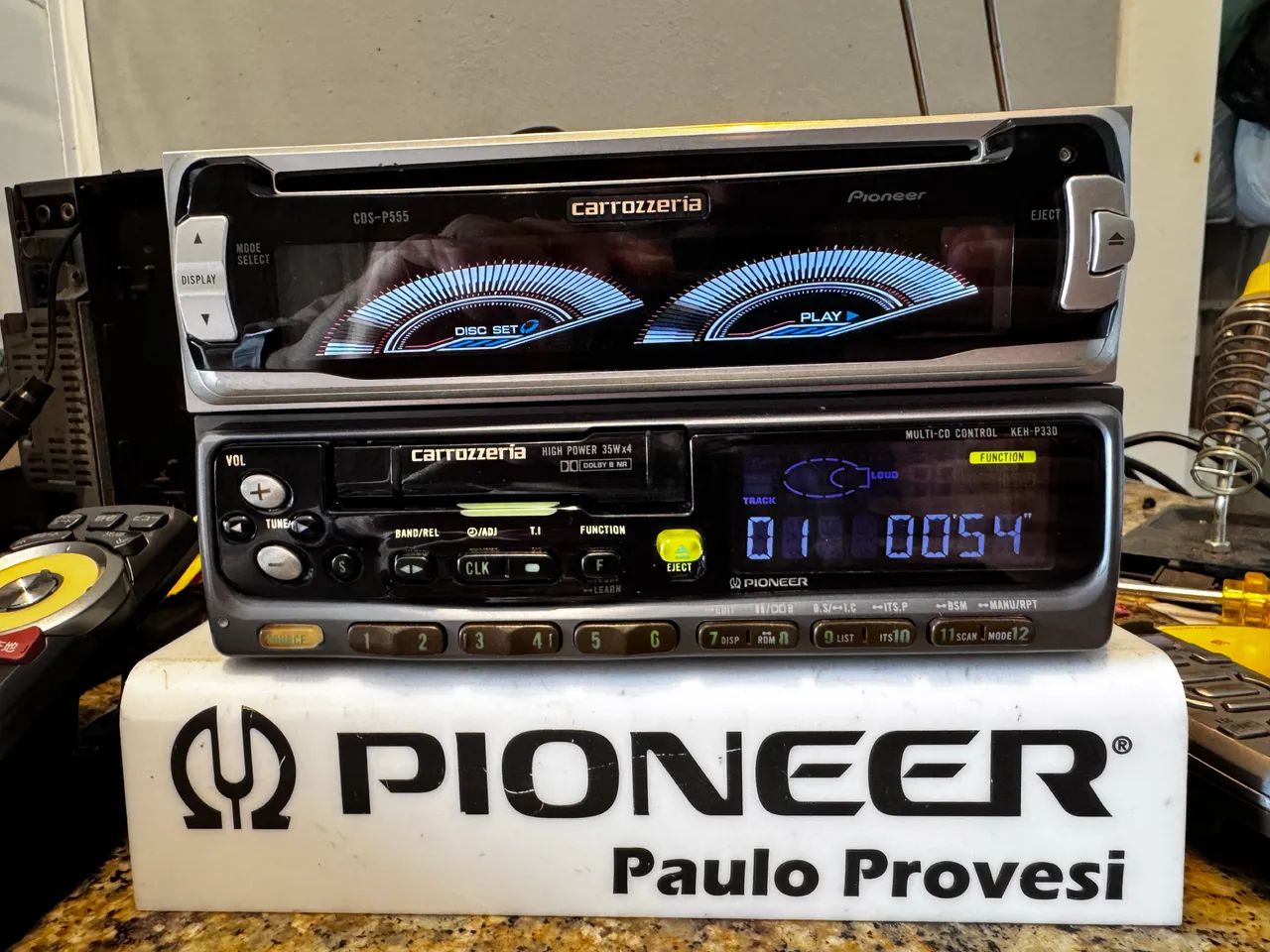 carrozzeria MEH-P555 CDS-P33 本体 Pioneer CDS-P555 carrozzeria - Aparelhos de Som - Floresta