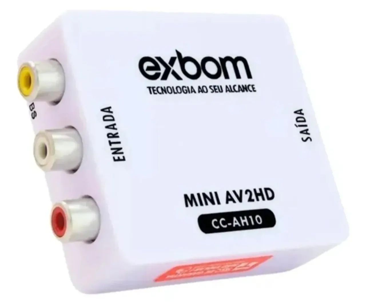 MINI CONVERSOR AV RCA PARA HD REF: CC-AH10 - Foto 2