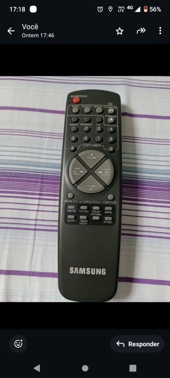 Controle remoto todos pôr 20 reais.Sony Samsung e gradiente 