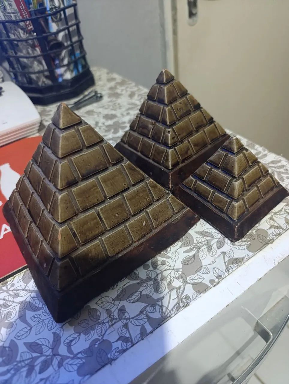 Conjunto Pirâmides do Egito - Antiquário 
