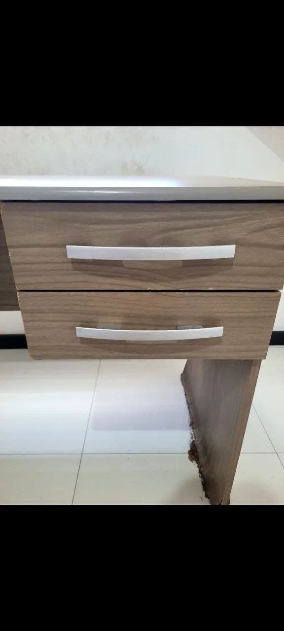 Escrivaninha com 2 gavetas - Foto 2